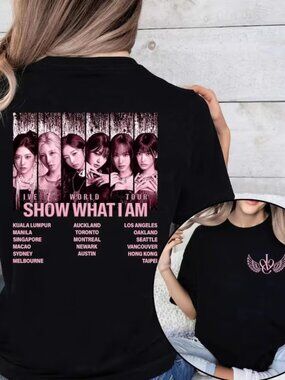 Ive World Tour 2026 Shirt, Ive Show What I Am World Tour Unisex T-Shirt